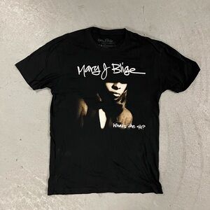 Urban Outfitters Black Mary J. Blige Graphic Tee